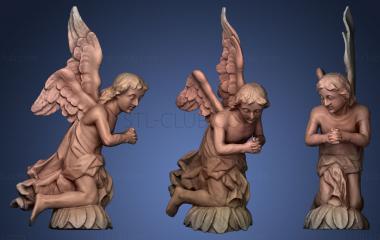 3D модель Молящийся Ангел (STL)